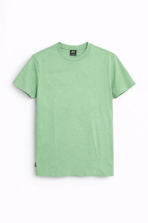 MINT GREEN JERSEY MEN’S PLAIN T-SHIRT 539