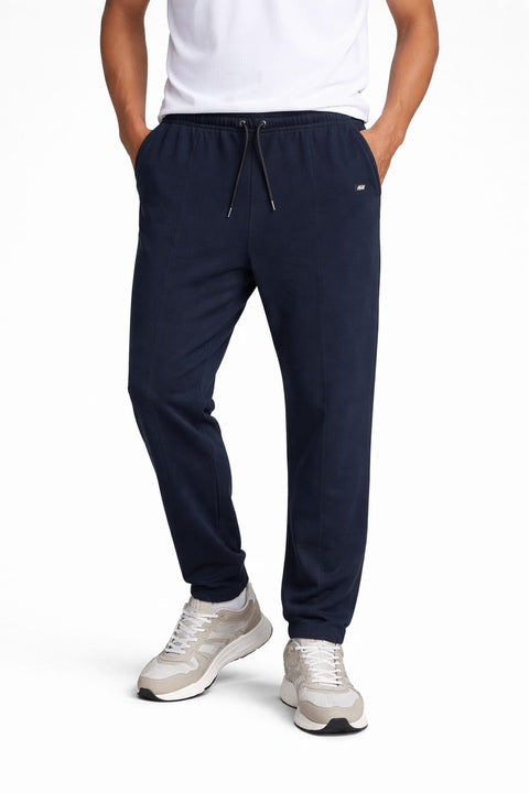 Navy/Dark blue Fabric Jersy Men Trouser 546