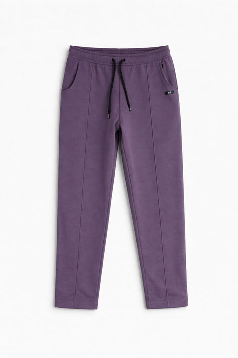 Purple Fabric Terry Comfort Men’s Trouser 543