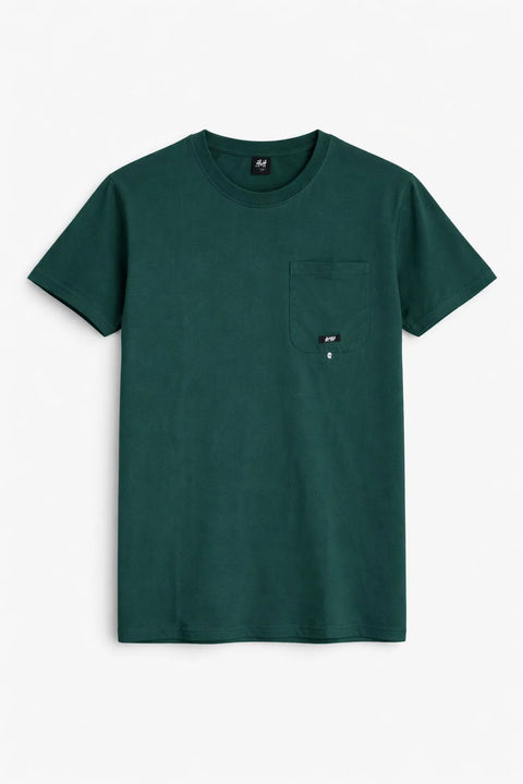 GREEN JERSEY MEN’S T-SHIRT WITH CHEST POCKET 546