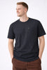 CHARCOAL MELANGE MEN’S T-SHIRT WITH CHEST POCKET 539