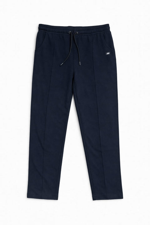 Navy/Dark blue Fabric Jersy Men Trouser 546
